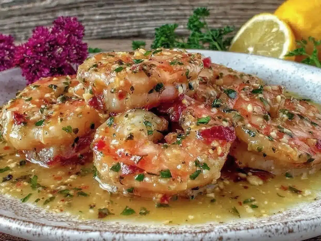 garlic butter shrimp scampi preparation steps