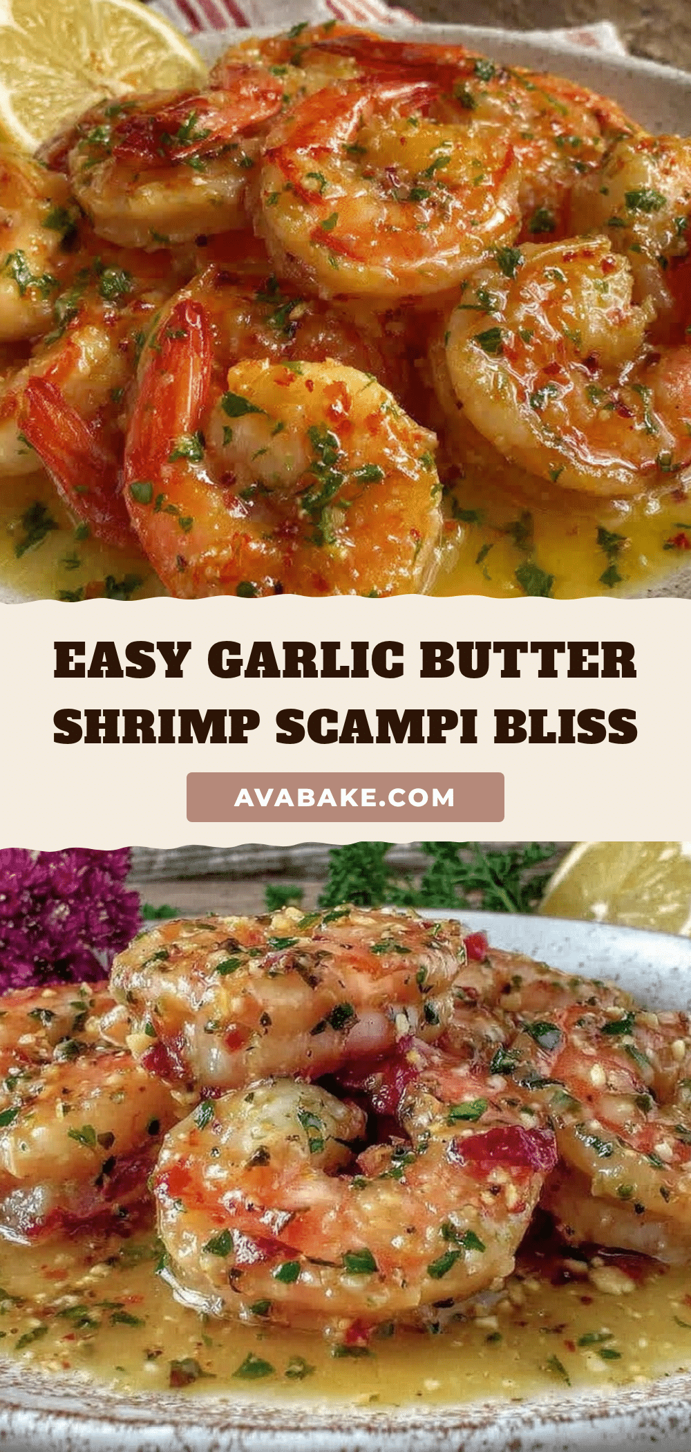 garlic butter shrimp scampi recipe