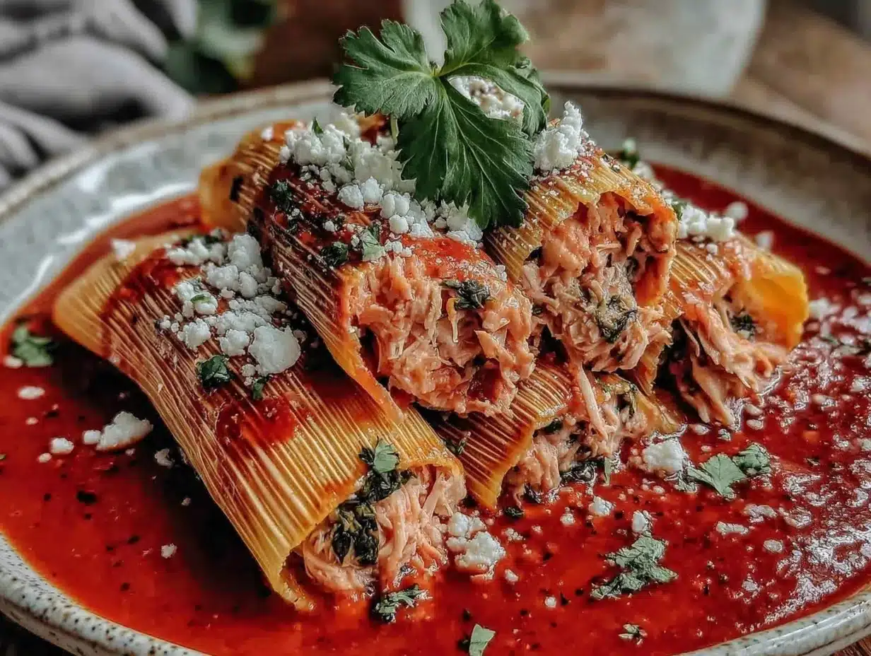 homemade chicken tamales preparation steps