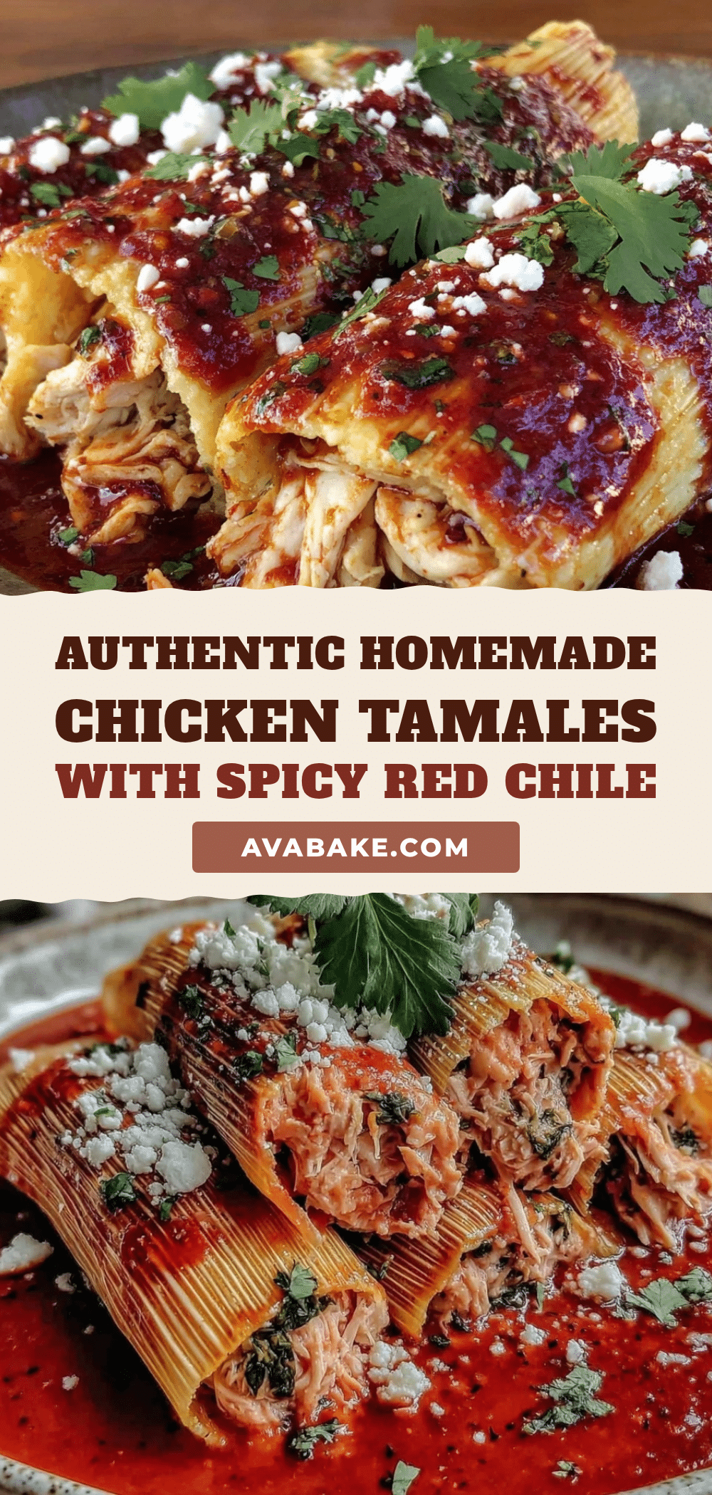 homemade chicken tamales recipe