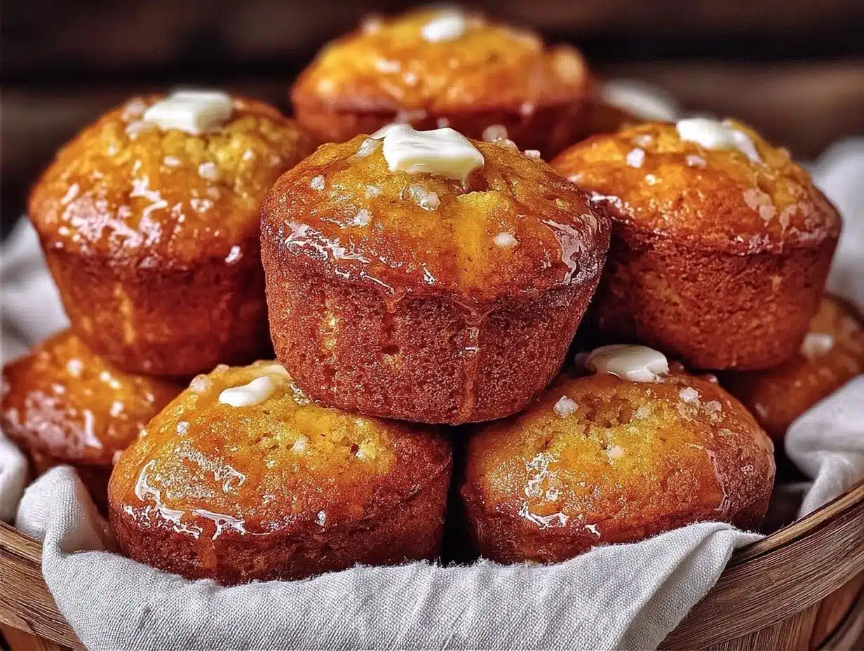 honey butter cornbread muffins preparation steps