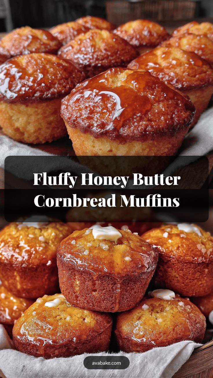 honey butter cornbread muffins recipe