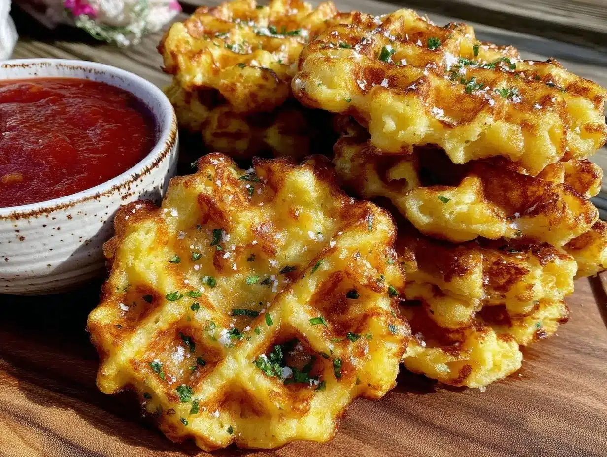 keto garlic bread chaffle dippers preparation steps