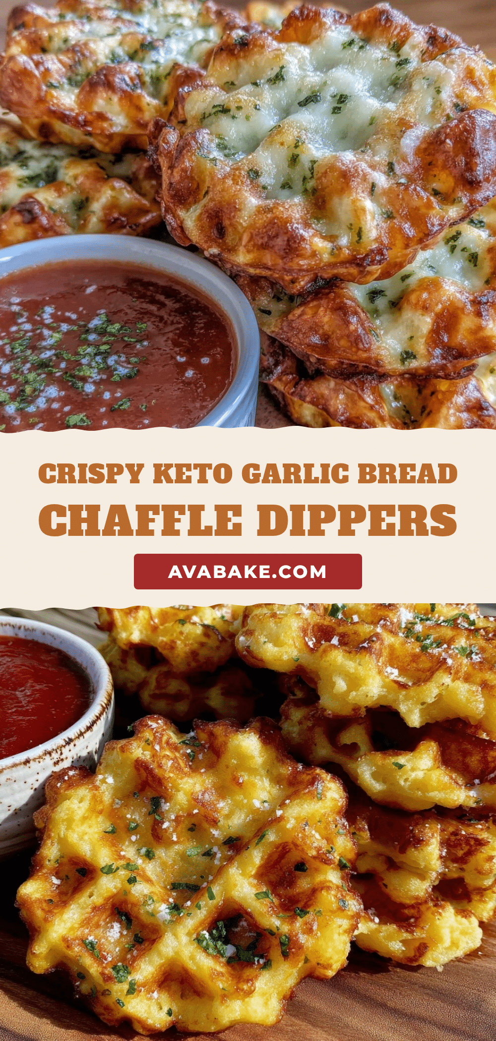 keto garlic bread chaffle dippers recipe
