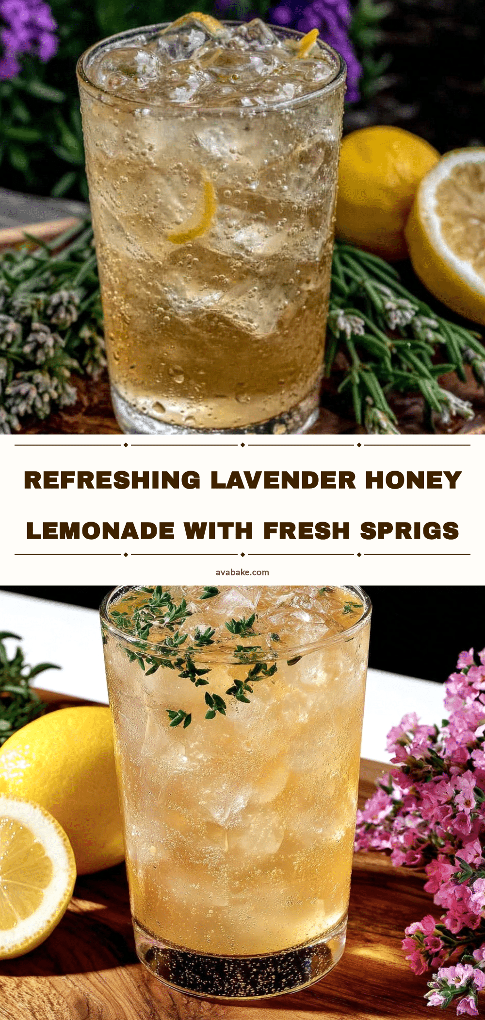 lavender honey lemonade recipe