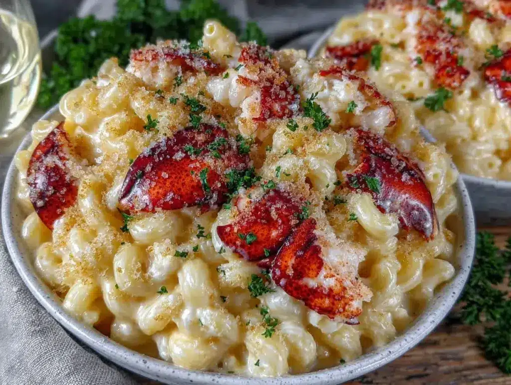 lobster mac and cheese - featured image