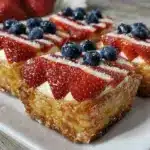 mini American flag berry tarts - featured image