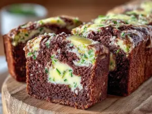 moist chocolate zucchini bread - featured image