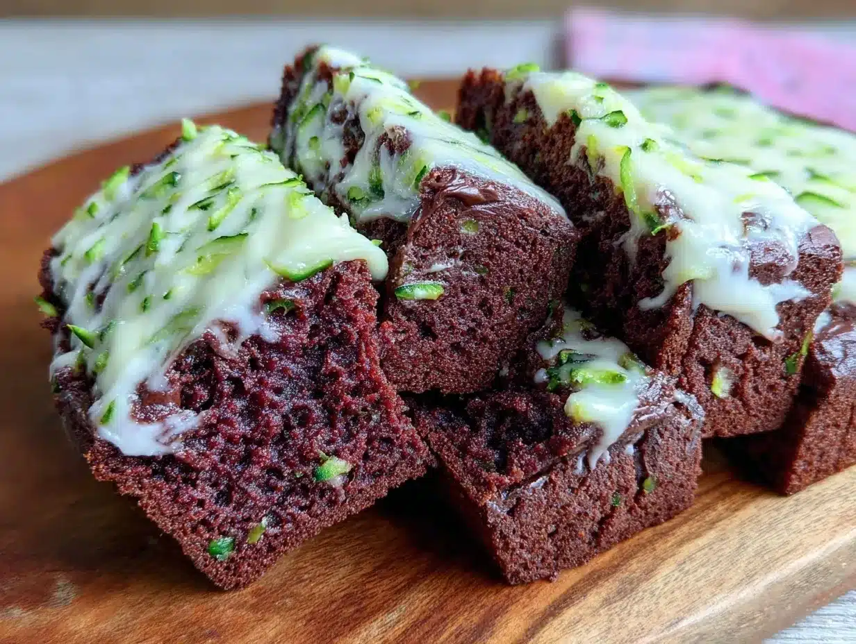 moist chocolate zucchini bread preparation steps