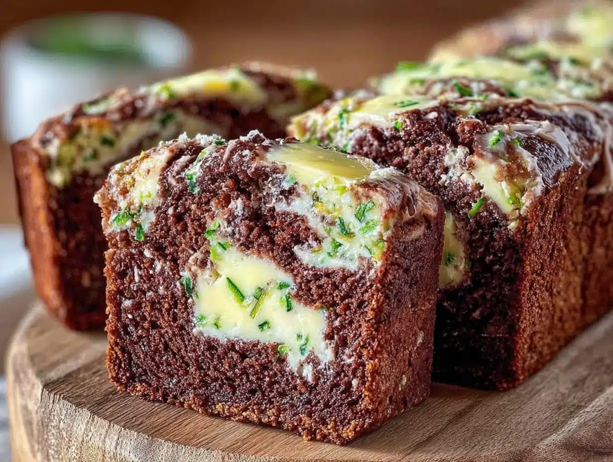 moist chocolate zucchini bread - featured image