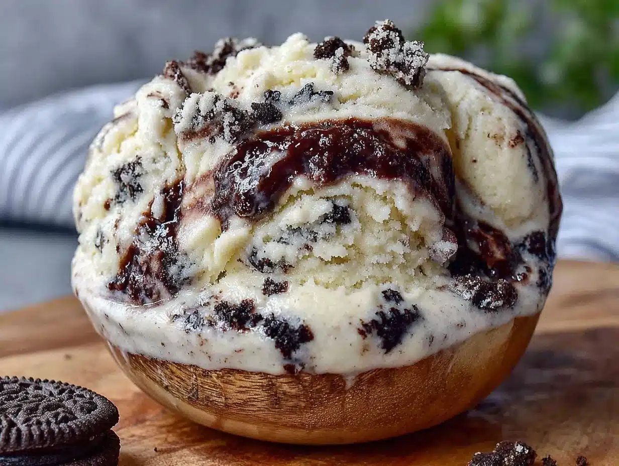 no-churn Oreo ice cream - featured image