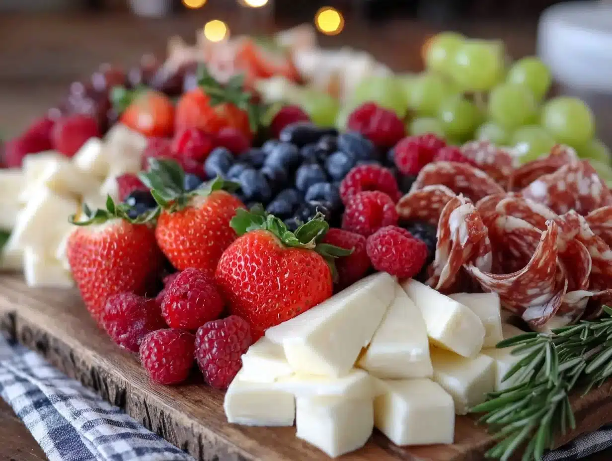 perfect patriotic charcuterie board - featured image