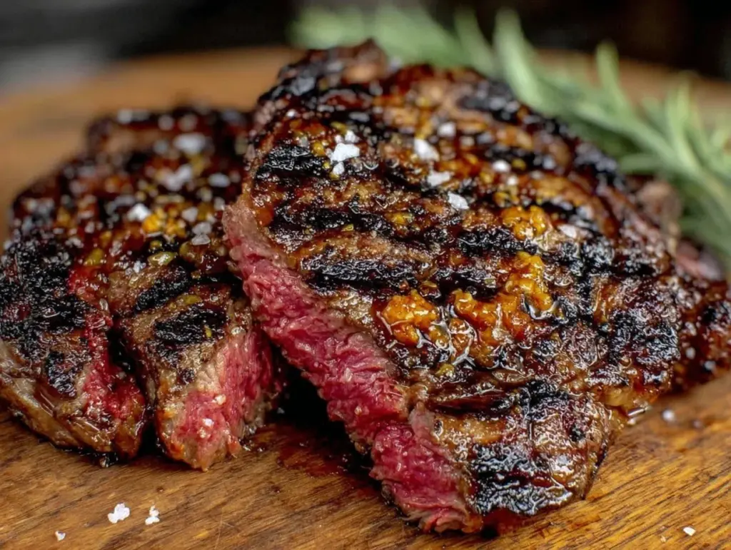 reverse-sear ribeye steak - featured image