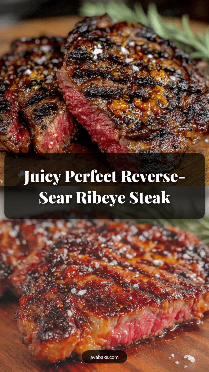 reverse-sear ribeye steak recipe