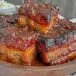 savory smoked pork belly burnt ends - featured image