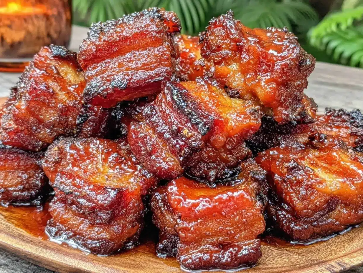 savory smoked pork belly burnt ends preparation steps