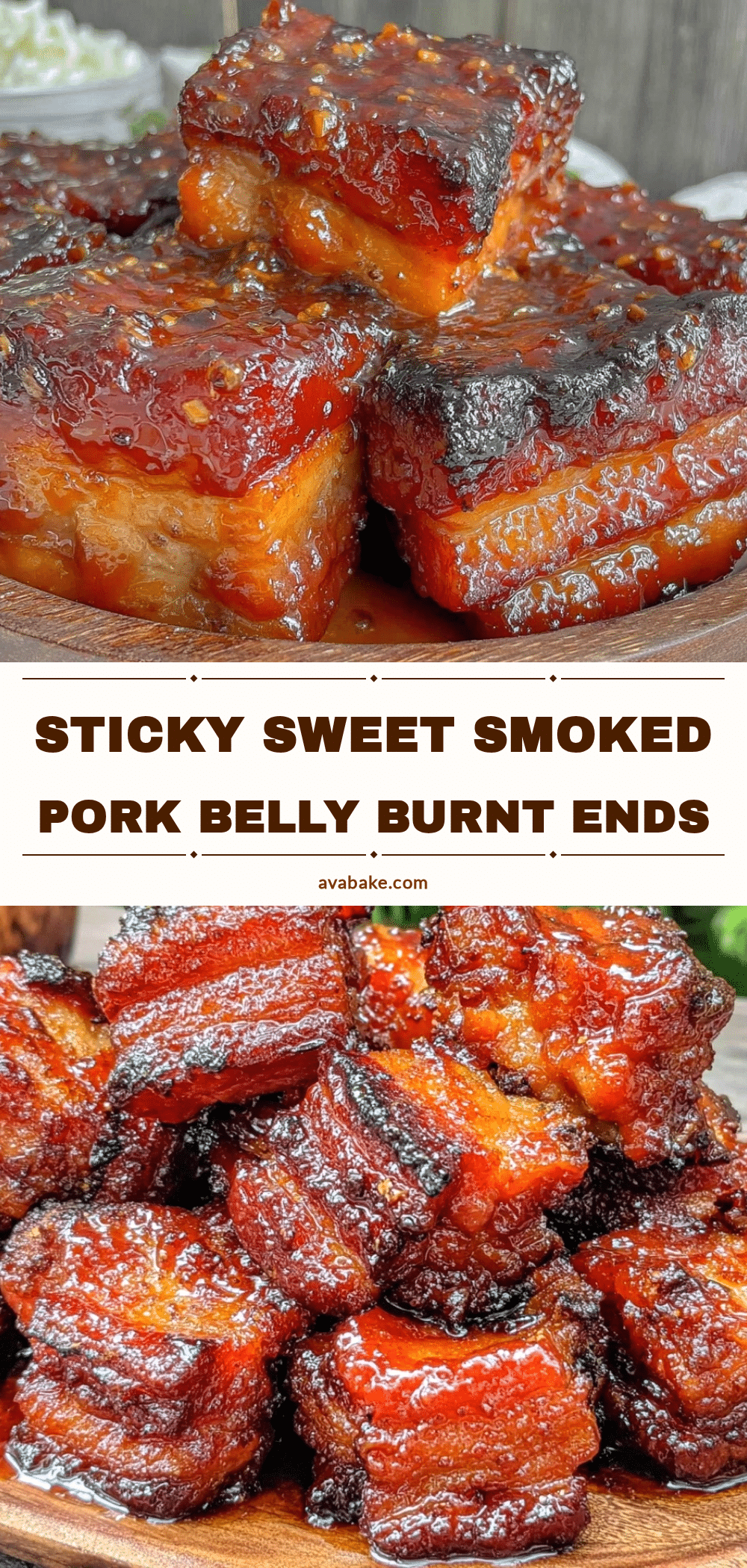 savory smoked pork belly burnt ends recipe