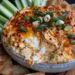 slow cooker buffalo chicken dip - featured image
