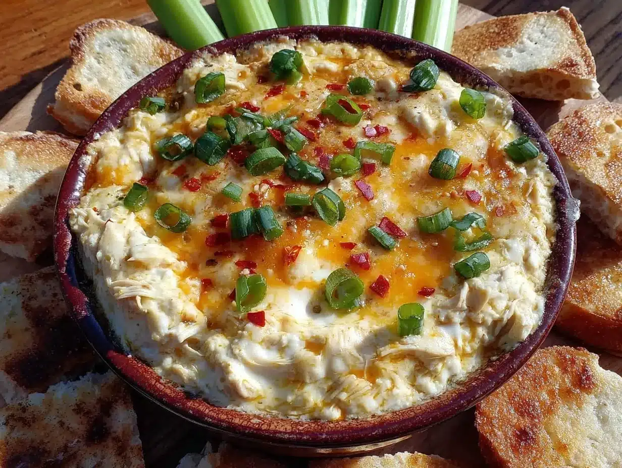 slow cooker buffalo chicken dip preparation steps