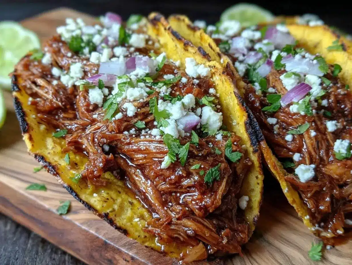 slow cooker salsa verde chicken tacos preparation steps