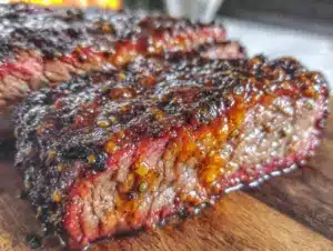 smoked brisket flat coffee rub - featured image