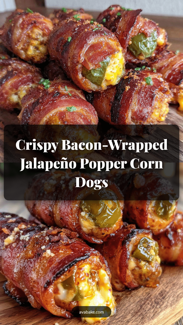 bacon-wrapped jalapeño popper corn dogs recipe