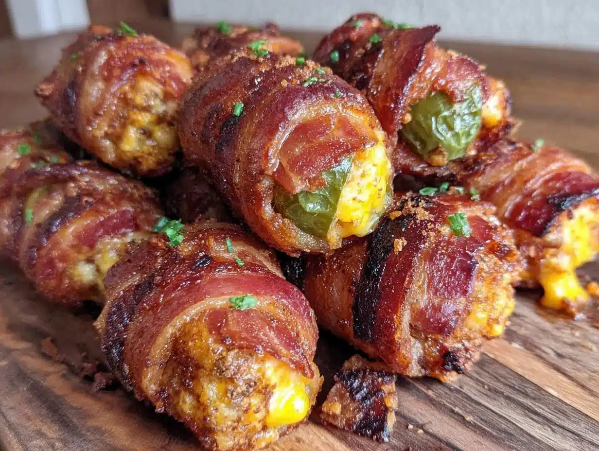 bacon-wrapped jalapeรฑo popper corn dogs - featured image