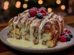 baked French toast casserole - featured image