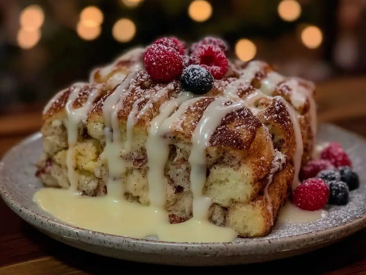 baked French toast casserole - featured image