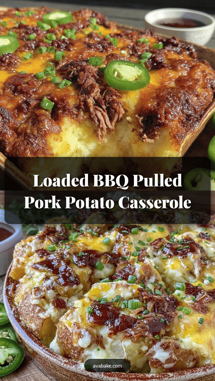 BBQ baked potato casserole recipe