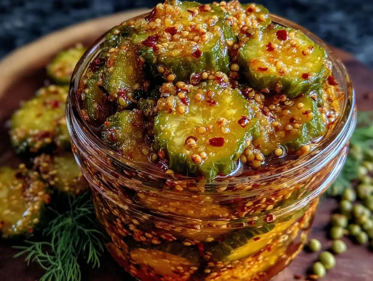 bread and butter refrigerator pickles - featured image