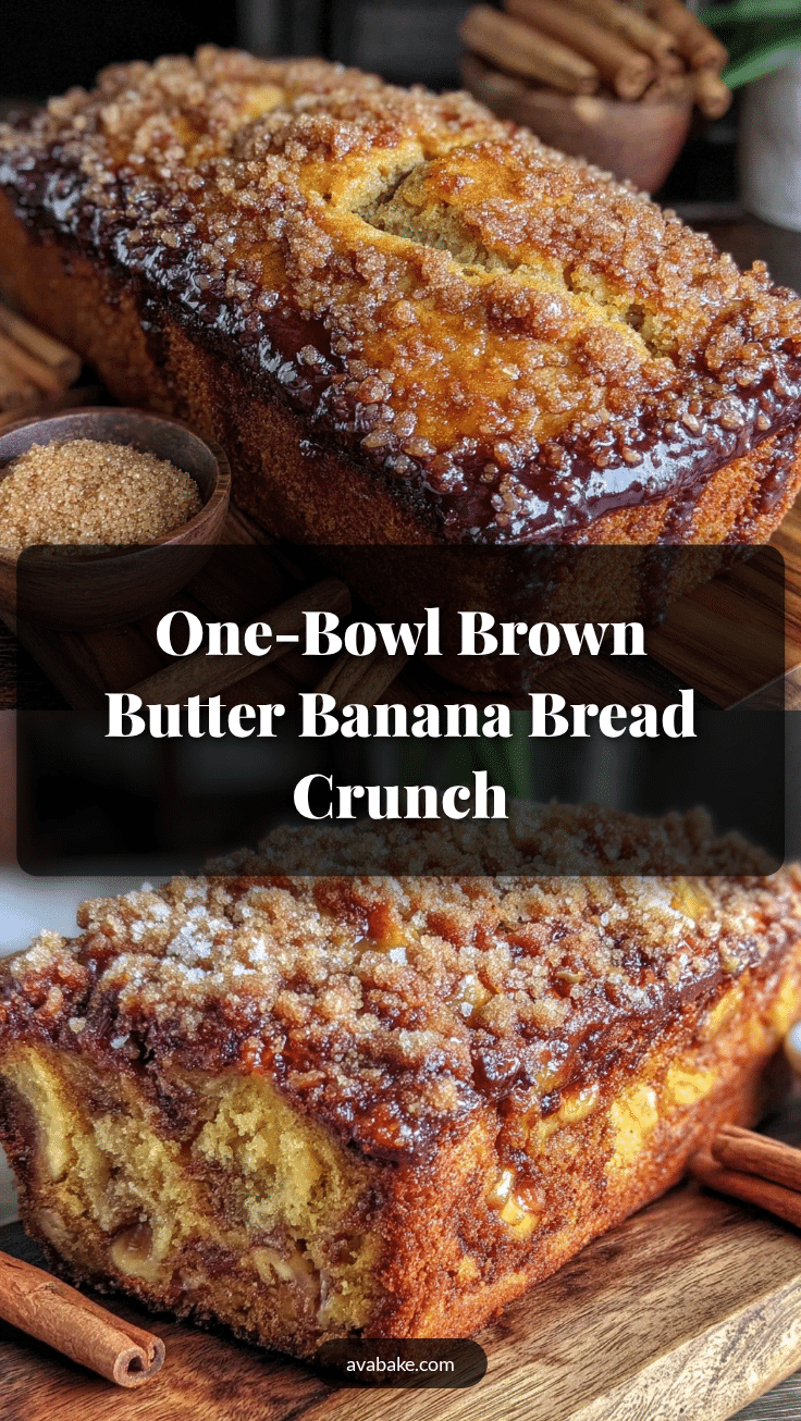 brown butter banana bread recipe