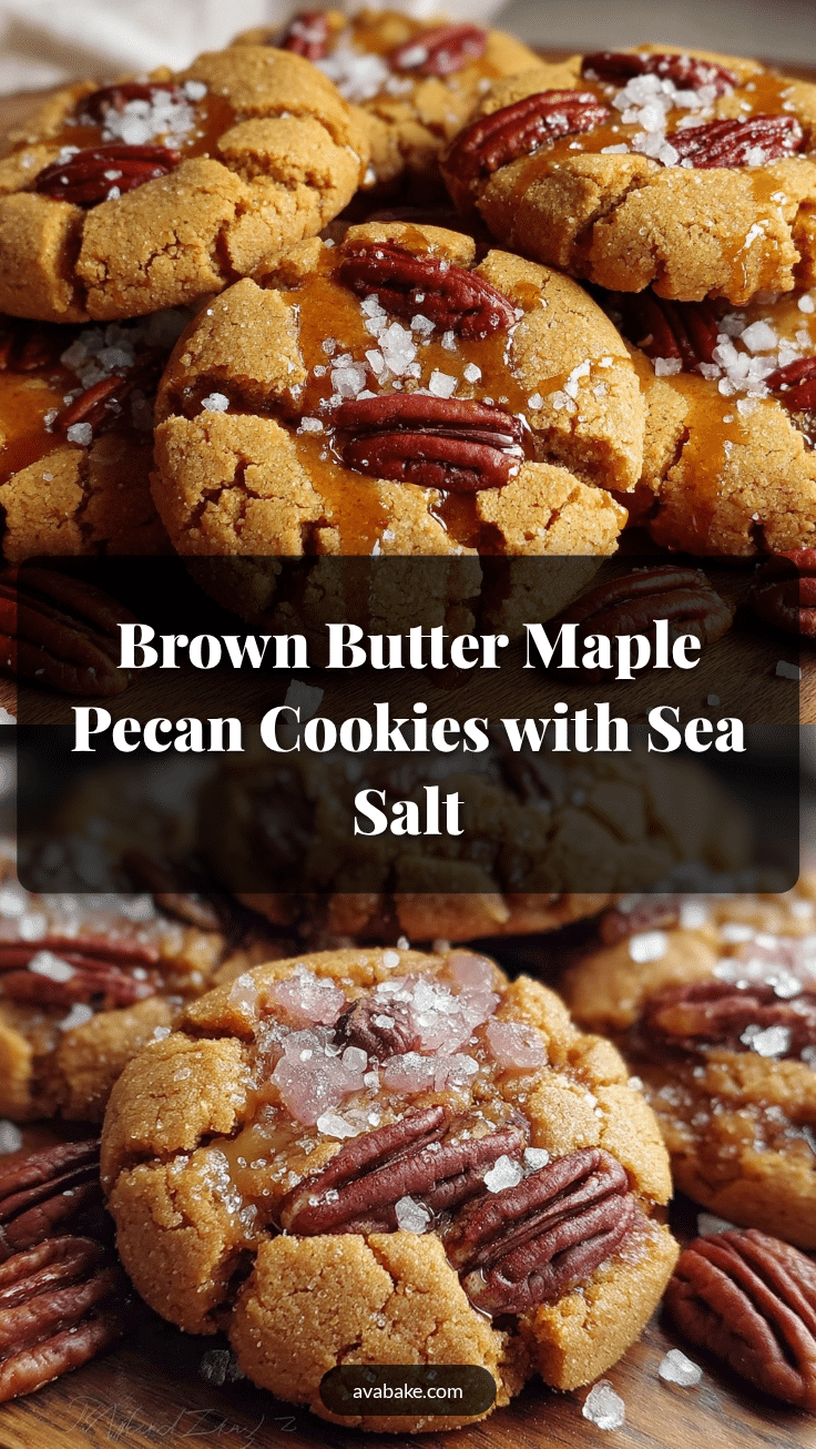 brown butter maple pecan cookies recipe