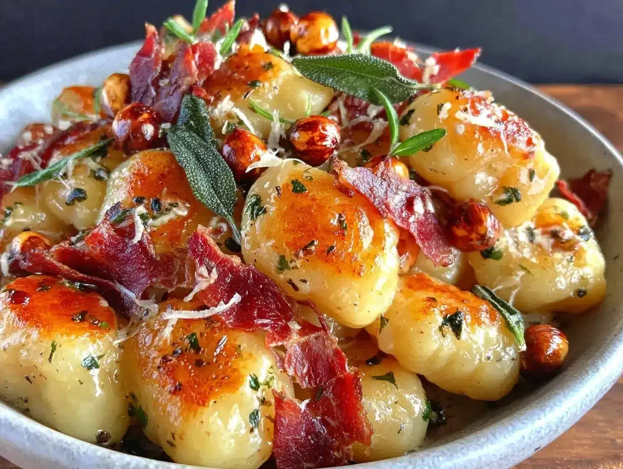 brown butter sage potato gnocchi preparation steps