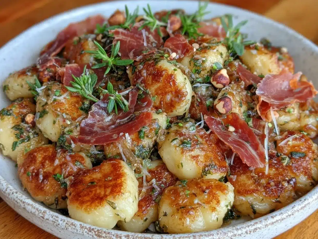 brown butter sage potato gnocchi - featured image