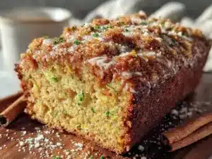 brown butter zucchini bread - featured image