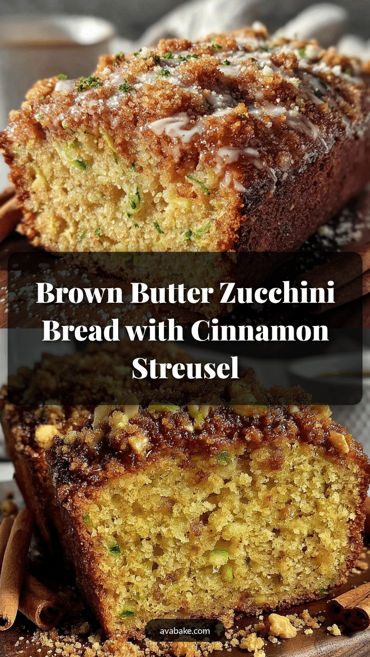 brown butter zucchini bread recipe