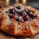 cherry galette - featured image