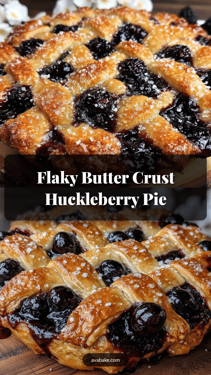 cozy huckleberry pie recipe