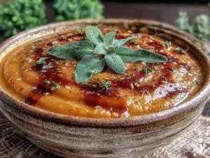 creamy butternut squash soup - featured image