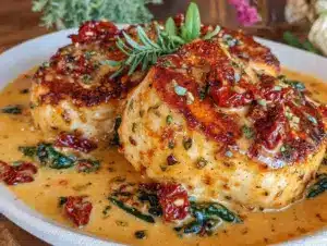 creamy marry me chicken - featured image