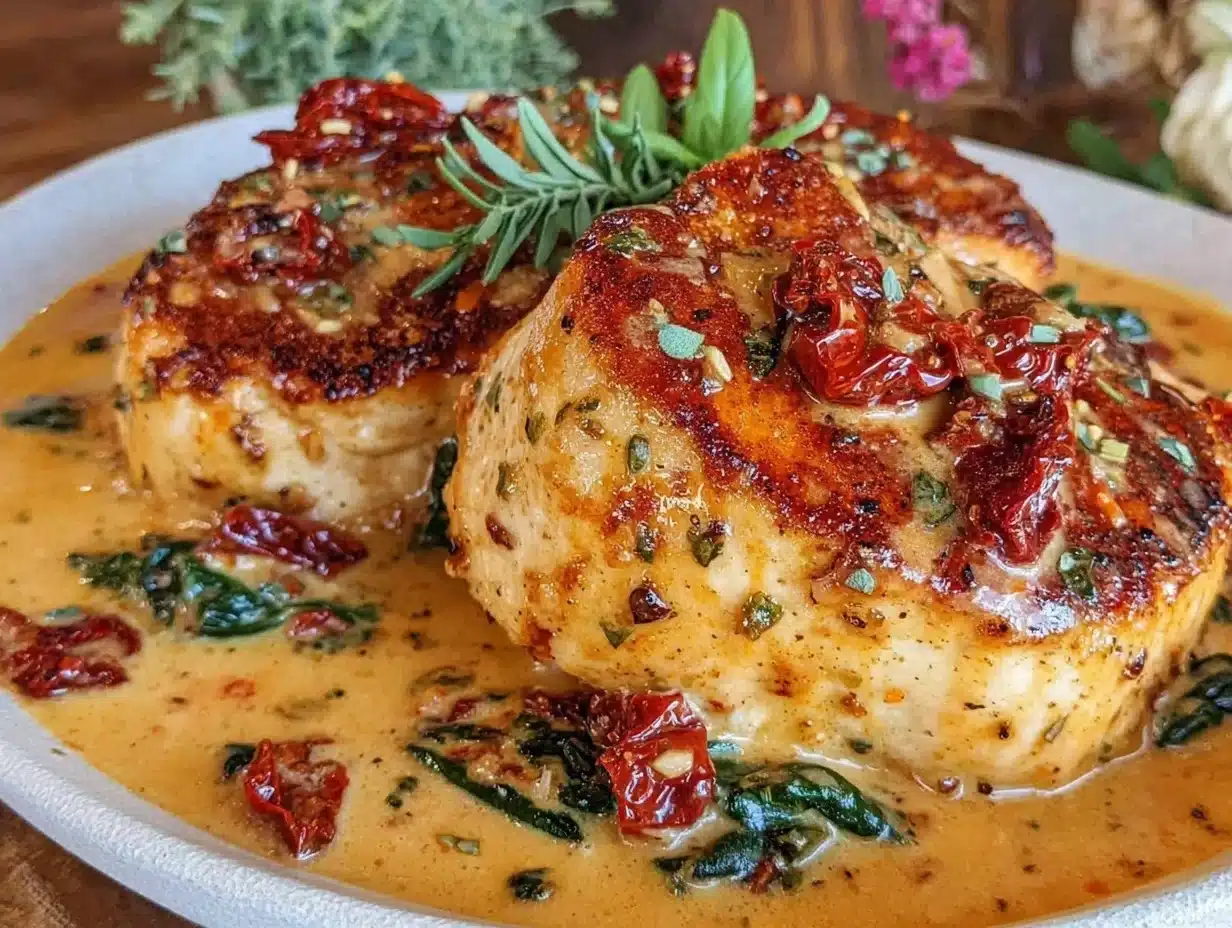 creamy marry me chicken - featured image