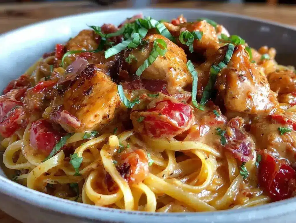 creamy one-pot marry me chicken pasta - featured image
