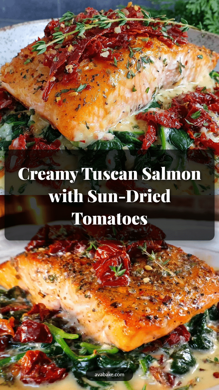 creamy tuscan salmon recipe
