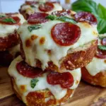 crispy mini pizza bagels - featured image