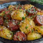 crispy one-pan swamp potatoes - featured image