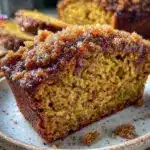 crispy snickerdoodle zucchini bread - featured image