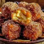 crispy spiced apple cider donut holes - featured image