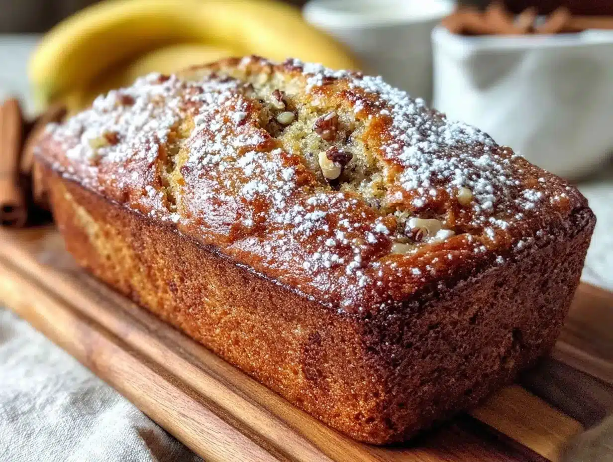 easy moist banana bread recipe preparation steps