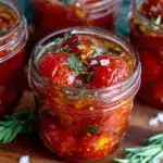 easy water bath canned whole peeled tomatoes - featured image